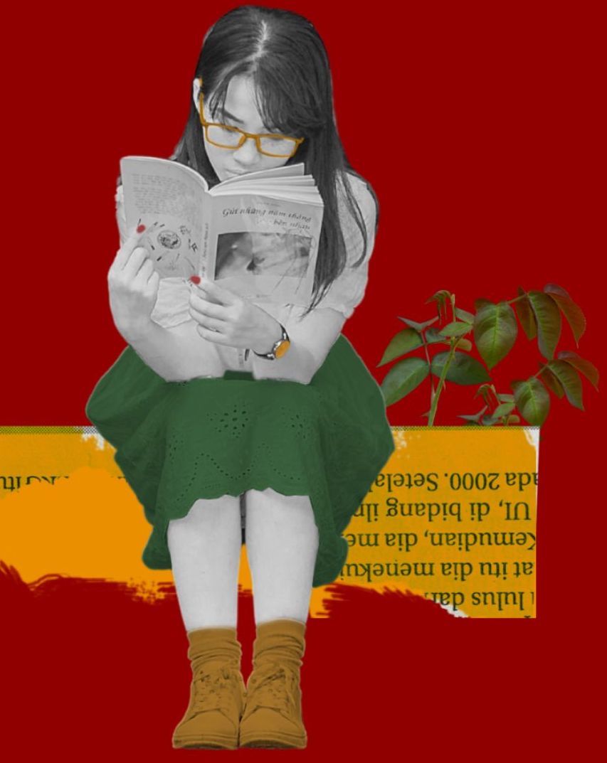 imagen de niña leyendo